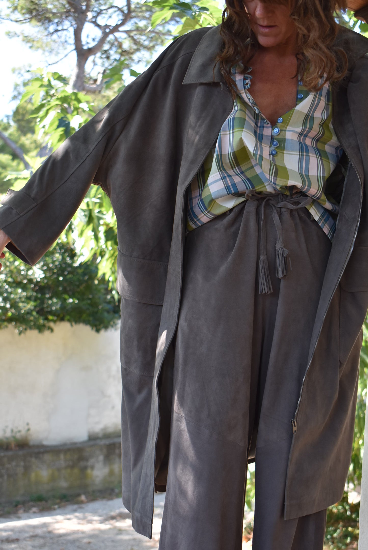 TRENCH GRIS CHARLOTTE