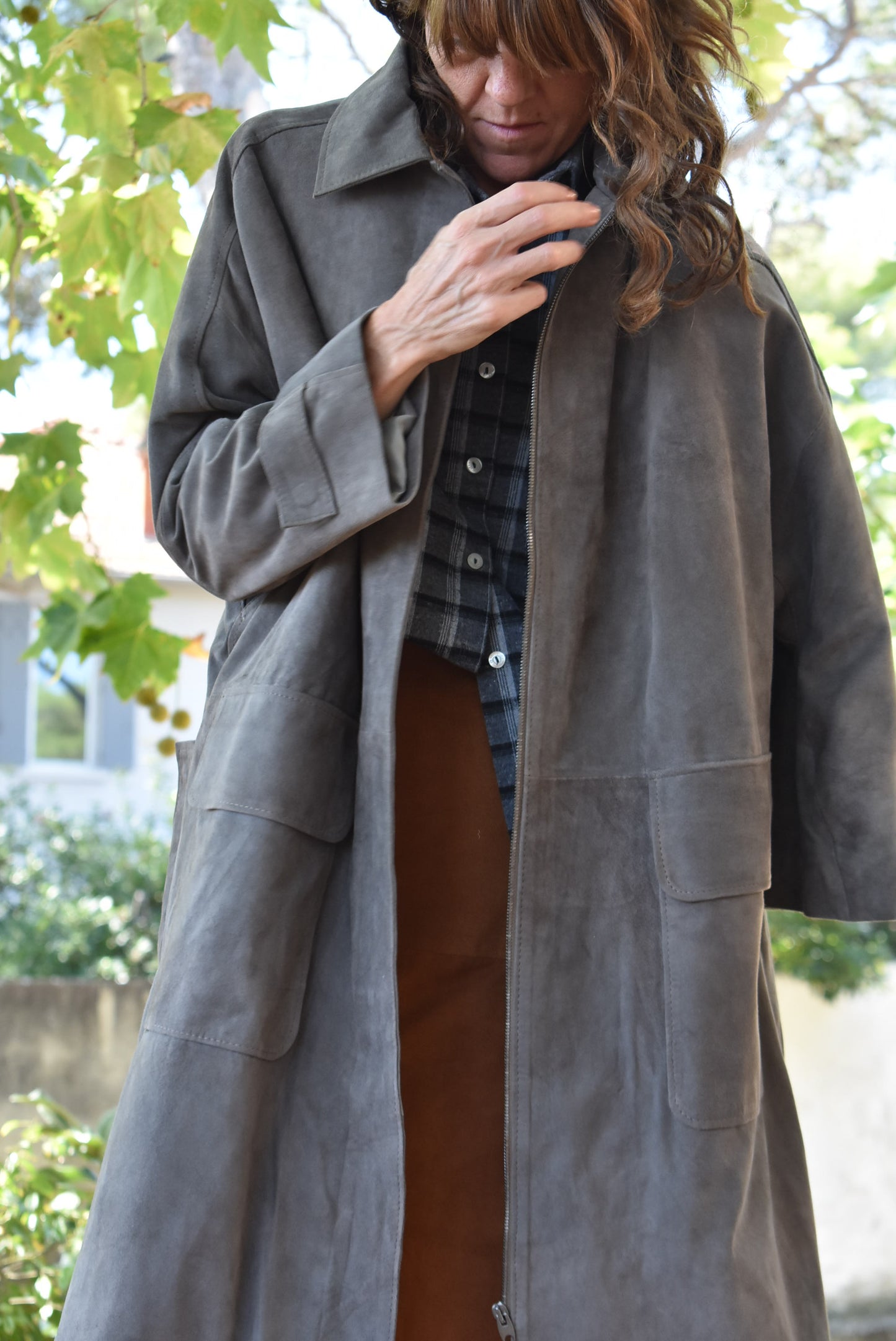 TRENCH GRIS CHARLOTTE