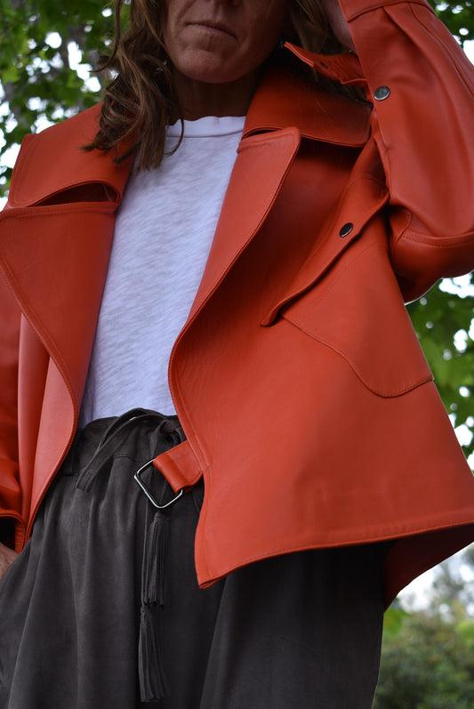 VESTE ORANGE